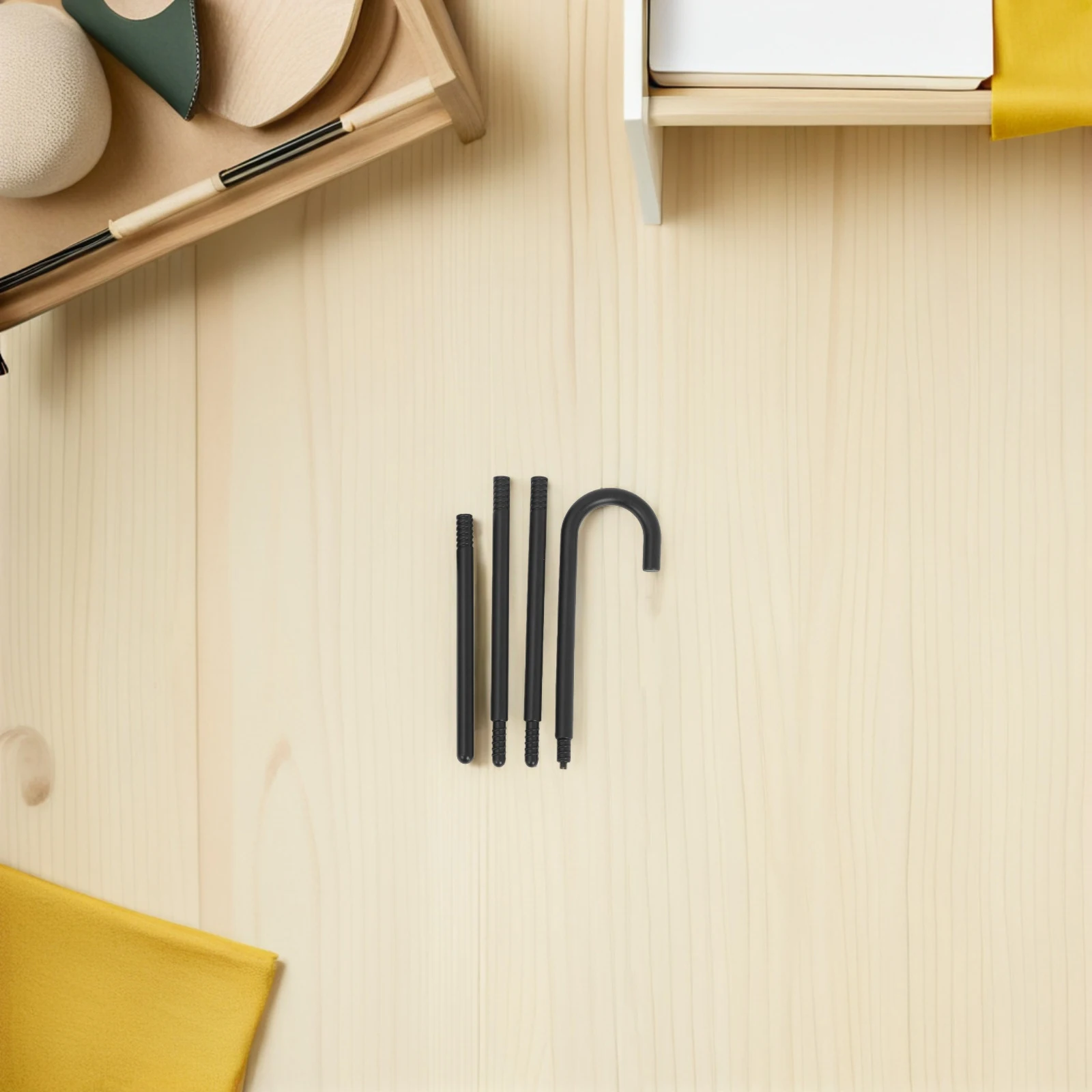 

2Pcs Children Magician Cane Lightweight Plastic Performance Walking Stick Halloween Costume Prop Party Accessories