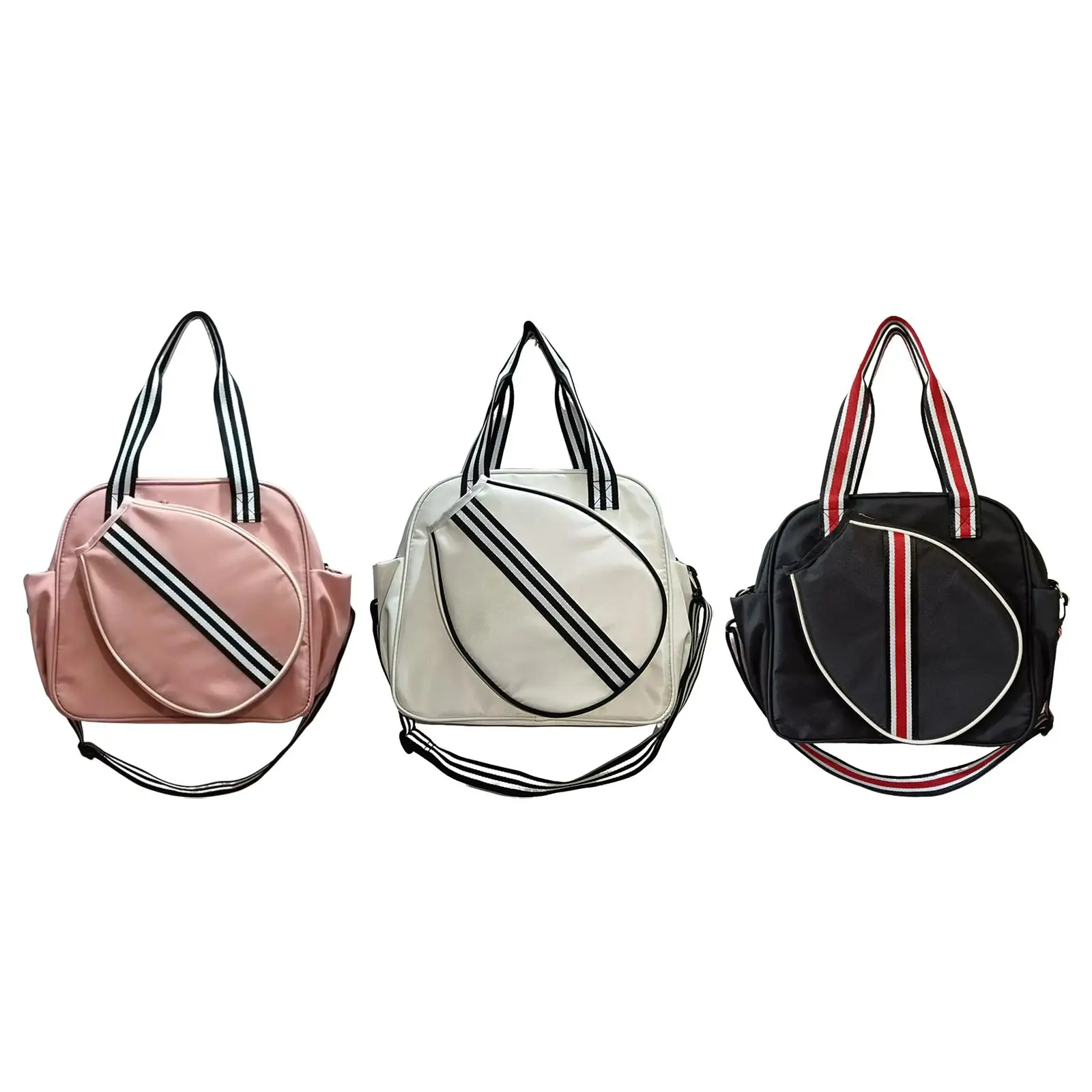 

Tennis Bag Badminton Bag Pickleball Paddle Shoulder Bag Carry Bag for Women Men Fitness Sport Tennis Racket Shoulder Bag