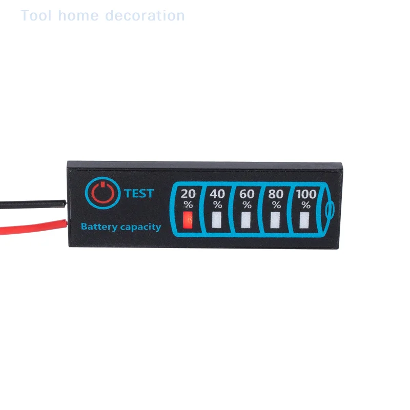 DC5V-30V Battery Level Indicator Ternary Lithium Battery Lead-Acid Battery Capacity Display Tester Universal Power Indicator