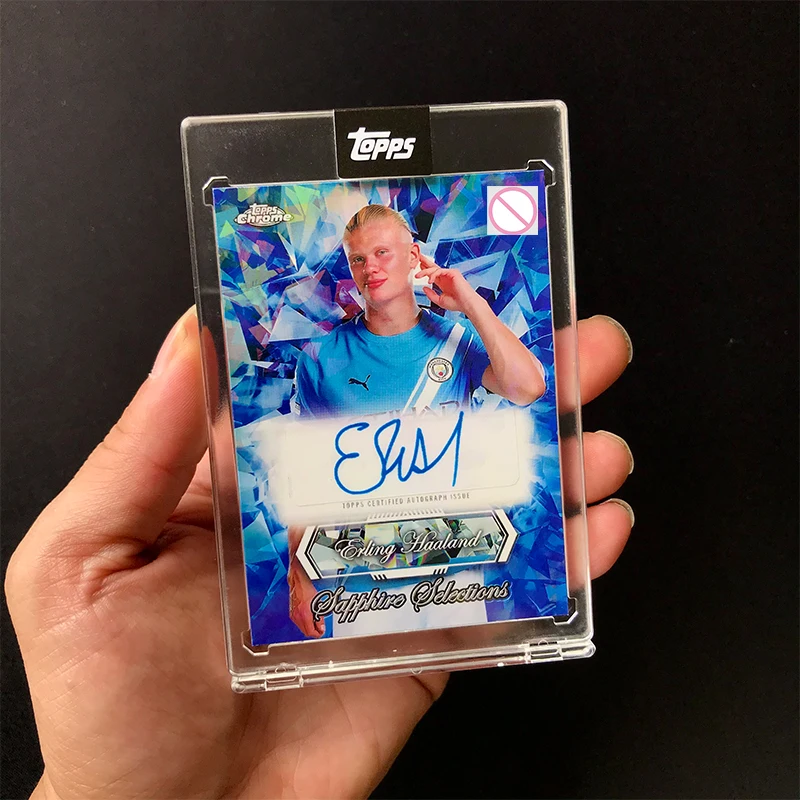 2025 TC Maverick RC Flagg Unlimited Sapphire Special Card SSP Original Reproduction Homemade Card Ice Flash