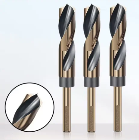 150mm HSS Spiralbohrer-Set mit reduziertem Schaft 15/16/17mm 0,39-1/2 Zoll Edelstahl-Metallbohrer-Set für den industriellen Einsatz