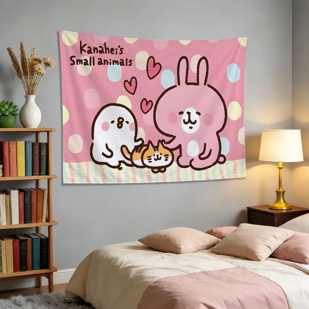 K-Kanahei Tapestry Banner For College Dorm Bedroom Outdoor Living Room Wall Art Decor Party