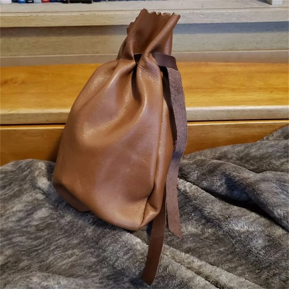 Leather Pouch, Leather Bag, Leather Drawstring Bags , Coin Pouch , Medicine Bag , Jewelry Bag , Essential Oils | Bulk Discounts