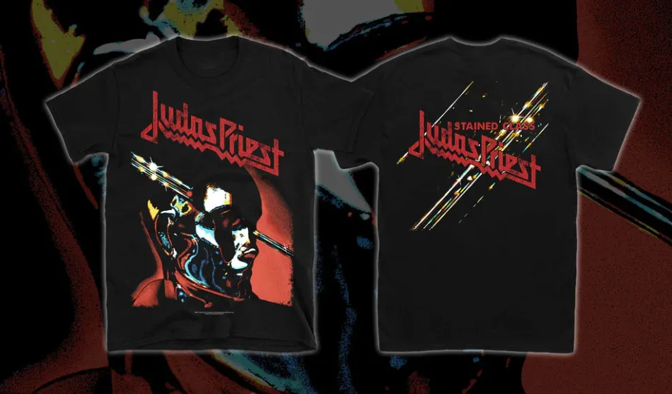 Judas Priest T-Shirt – Stained Class Album Cover Shortsleeve Tee