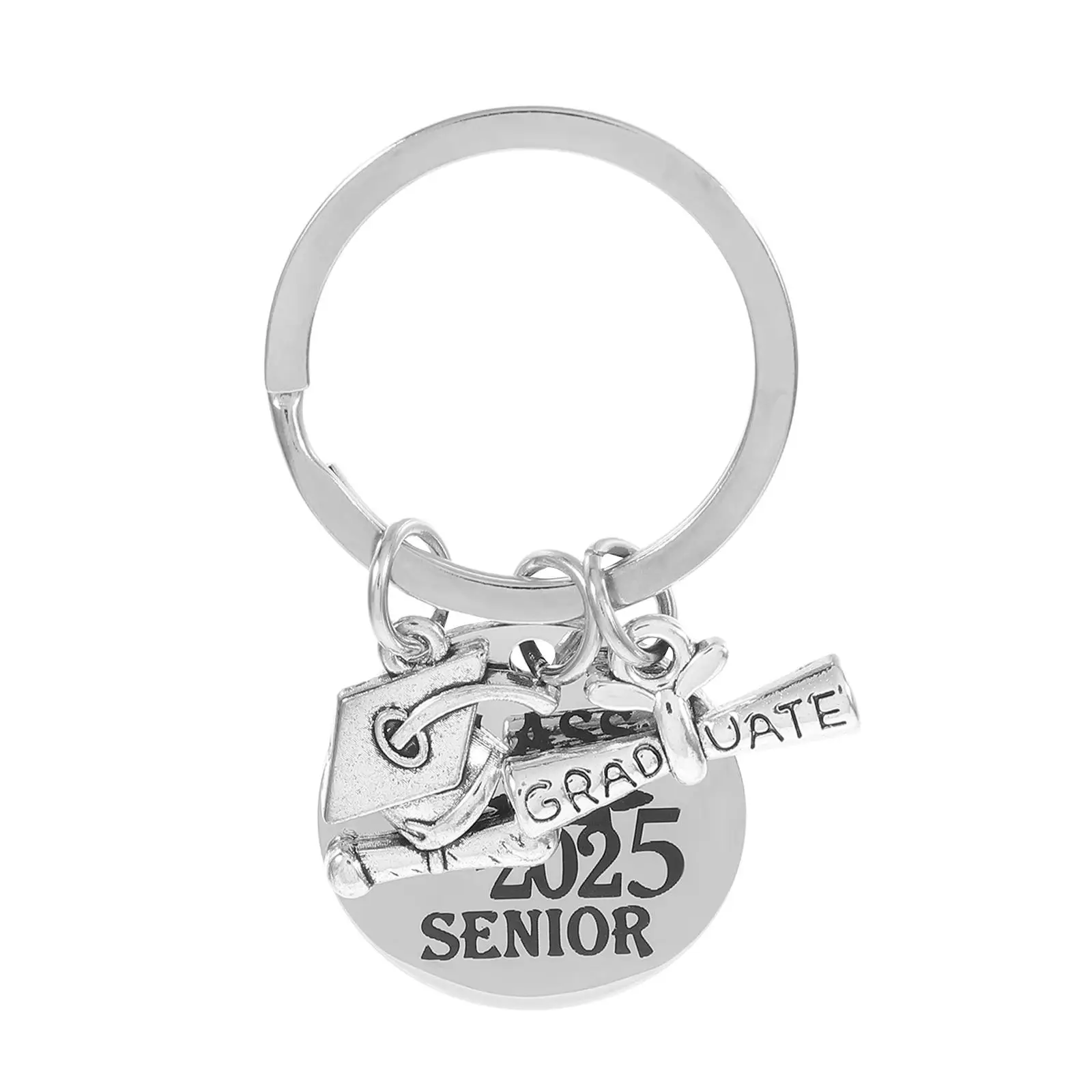 

Graduation Keychain Stainless Steel Class of 2025 Gifts Party Supplies Celebration Decor Favor