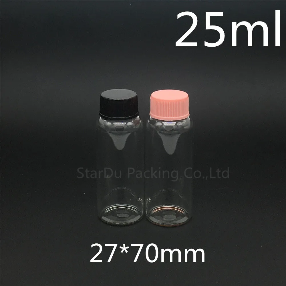 

Free Shipping 200pcs/lot Diameter 27mm 25ml Glass Bottle Plastic Cap For Vinegar alcohol, carft/storage Candy Bottles