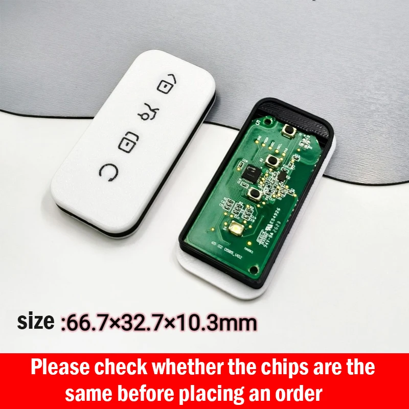 For Chery Car Key Case key shell , 3D printing lightweight key shell PLA car key modification
