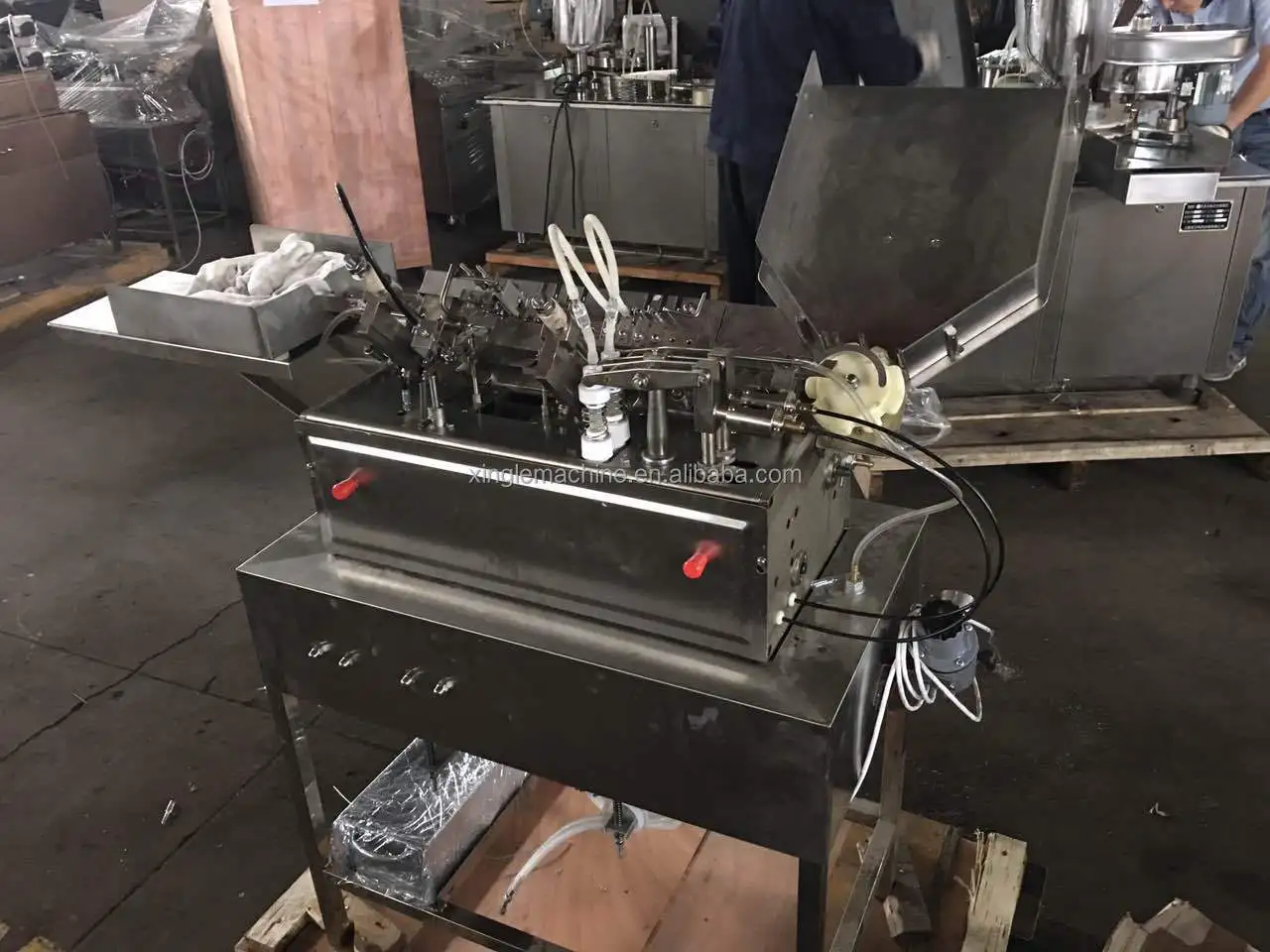 1/2/5/10Ml and 1Ml Vial Sealing Automatic Ampoule Production Line Liquid Glass Bottle Filling Machine