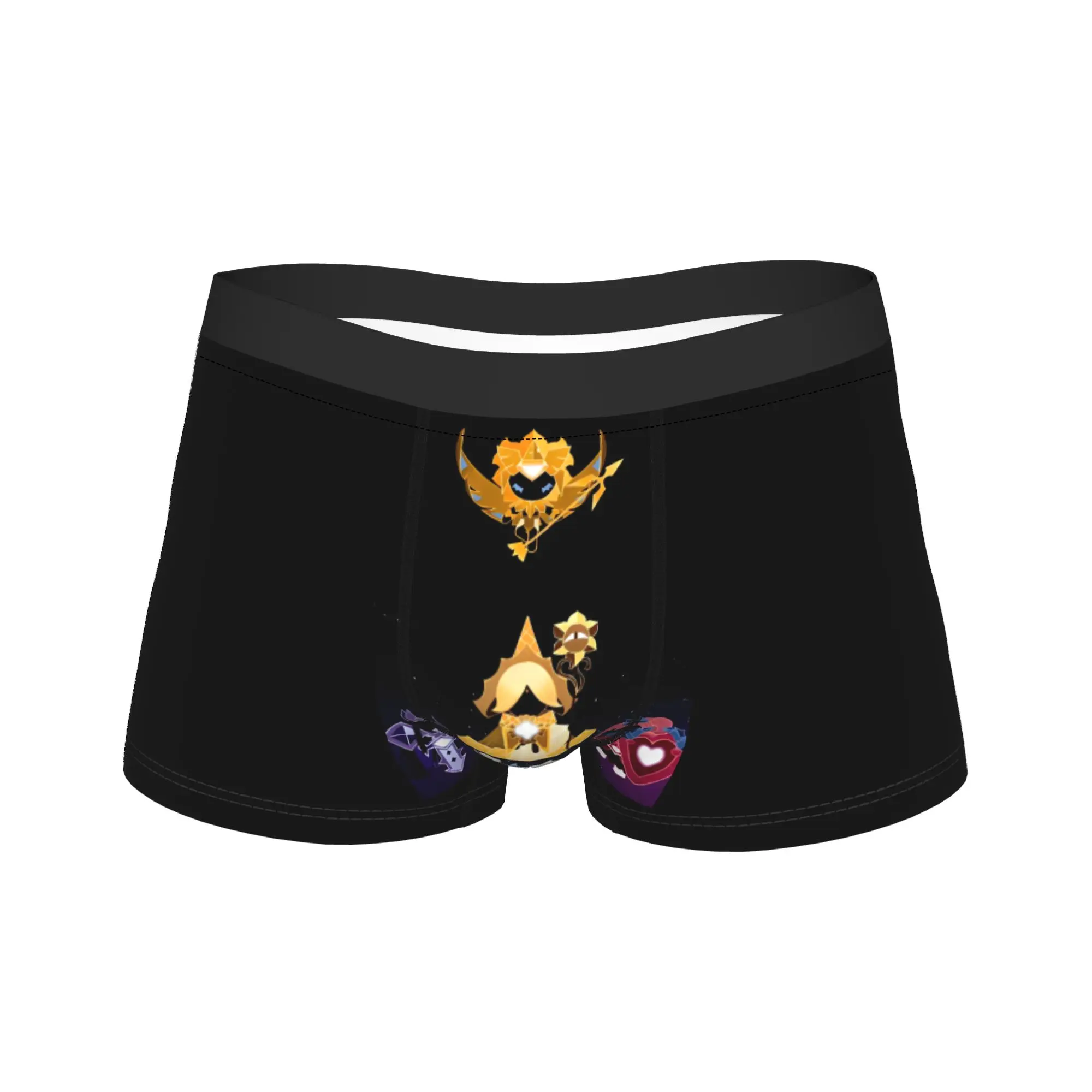 Men Cookie Run Kingdom Boxer Briefs Shorts Panties Soft Underwear  Homme Humor Plus Size Underpants