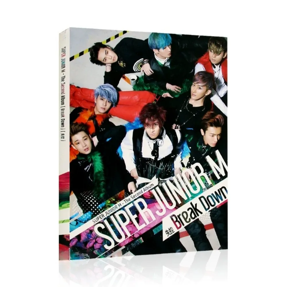 Super Junior-M Break Down CD + Libro fotográfico lírico - K-Pop sin pérdidas para escuchar y coleccionar