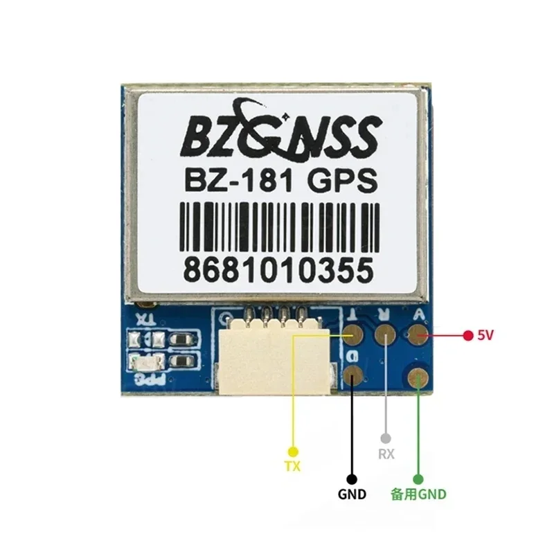 BZGNSS BZ-251 BZ-181 BZ-121 GPS Module Dual Protocol FPV Return Hover F7 F4 Flight Control Fixed Wing Return Rescue Drone Parts