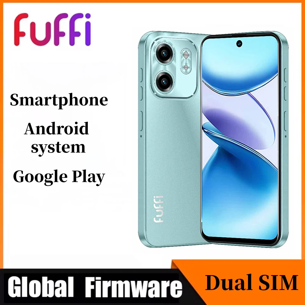 FUFFI X7 Pro Smartphones Cellphone Android 14 6.56 inch Screen,4+64GB 24+48MP Mobile phone 5800mAh Google Play Store Phone