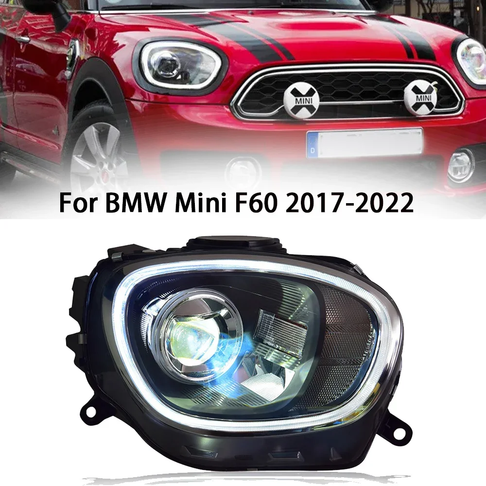 

Car Accessories Led Headlight For BMW Mini Cooper Countryman F60 2017-2022 Front DRL Turn Signal Lights