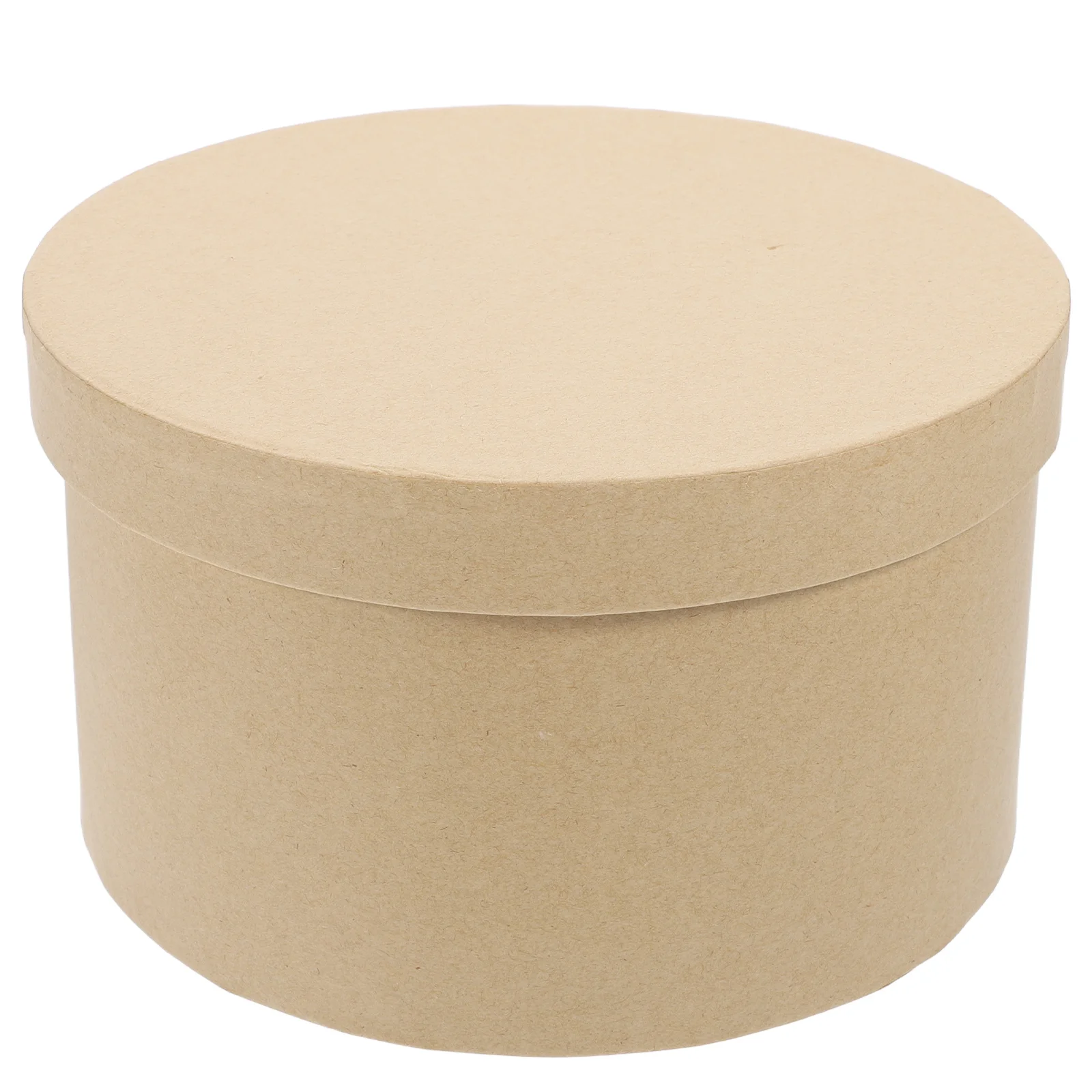 

1pcs Kraft Paper Gift Box Round Shape Biscuits Candy Cake Storage Container For Chocolate Cupcake Jewelry Perfume