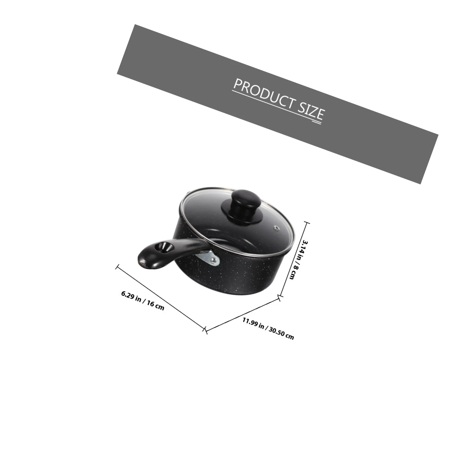 وعاء حليب غير لاصق متعدد الوظائف قدر وعاء الطبخ المنزلي خفيف الوزن مقلاة المطبخ ل حساء الحليب دقيق الشوفان #2