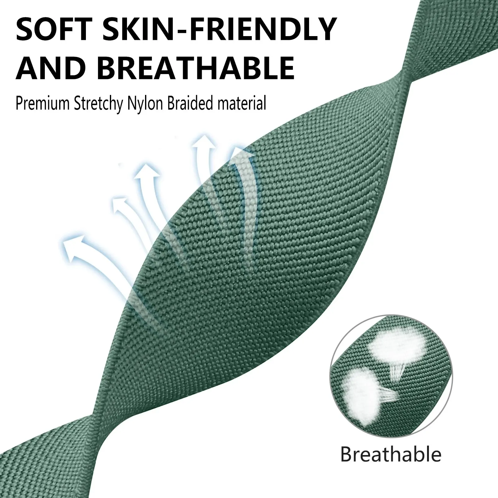 Apple Watch와 호환되는 밴드 8팩 38 40 41 42 44 45 49mm, IWatch 시리즈 8/7/6/5/4/3/2/1/SE용 조절 가능한 나일론 스트랩