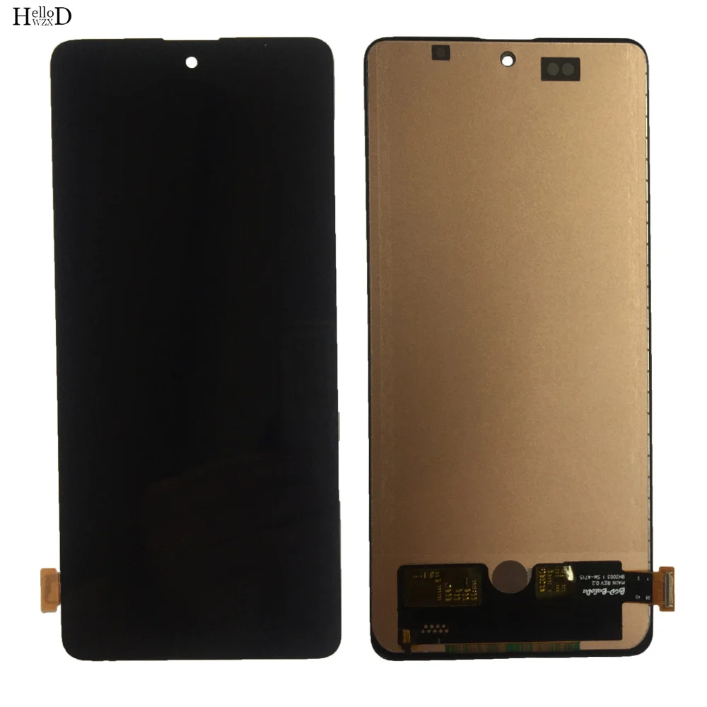 

TFT LCD For Samsung A71 A715 A715F A715FD M51s Lcd Display Touch Screen Digitizer Panel Sensor Assembly LCDs Frame Tools