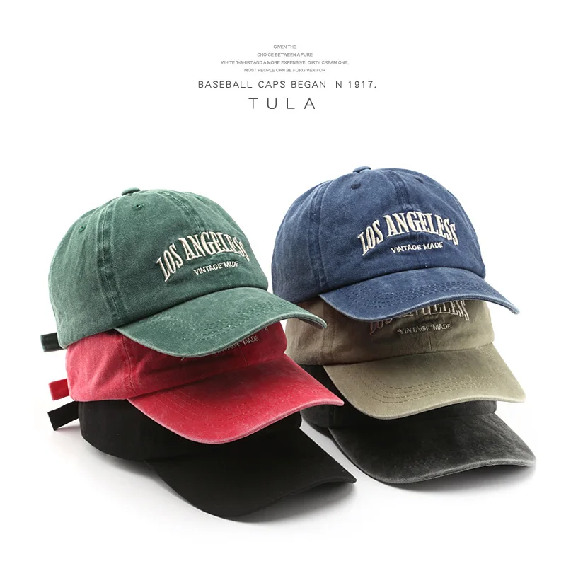 Baumwolle Baseball Cap für Männer und Frauen Mode Stickerei Hut Baumwolle Weiche Top Caps Casual Retro Snapback Hüte Unisex