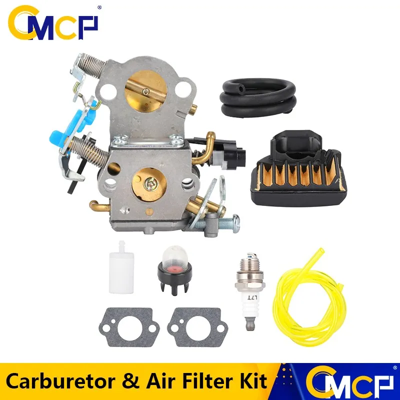 

CMCP Carburetor & Air Filter Kit Replacement OEM WTA29 for Husqvarna 455 460 for Jonsered CS2255 Garden Tool Parts