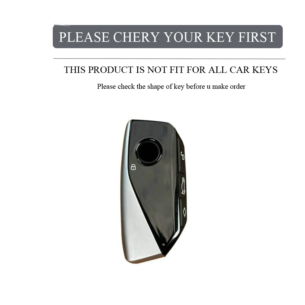 TPU Car Key Case Full Cover Shell For BMW i7 X7 G07 LCI iX I20 X1 U11 7 Series G70 G09 XM U06 G81 M3 2023 Protector Keyless