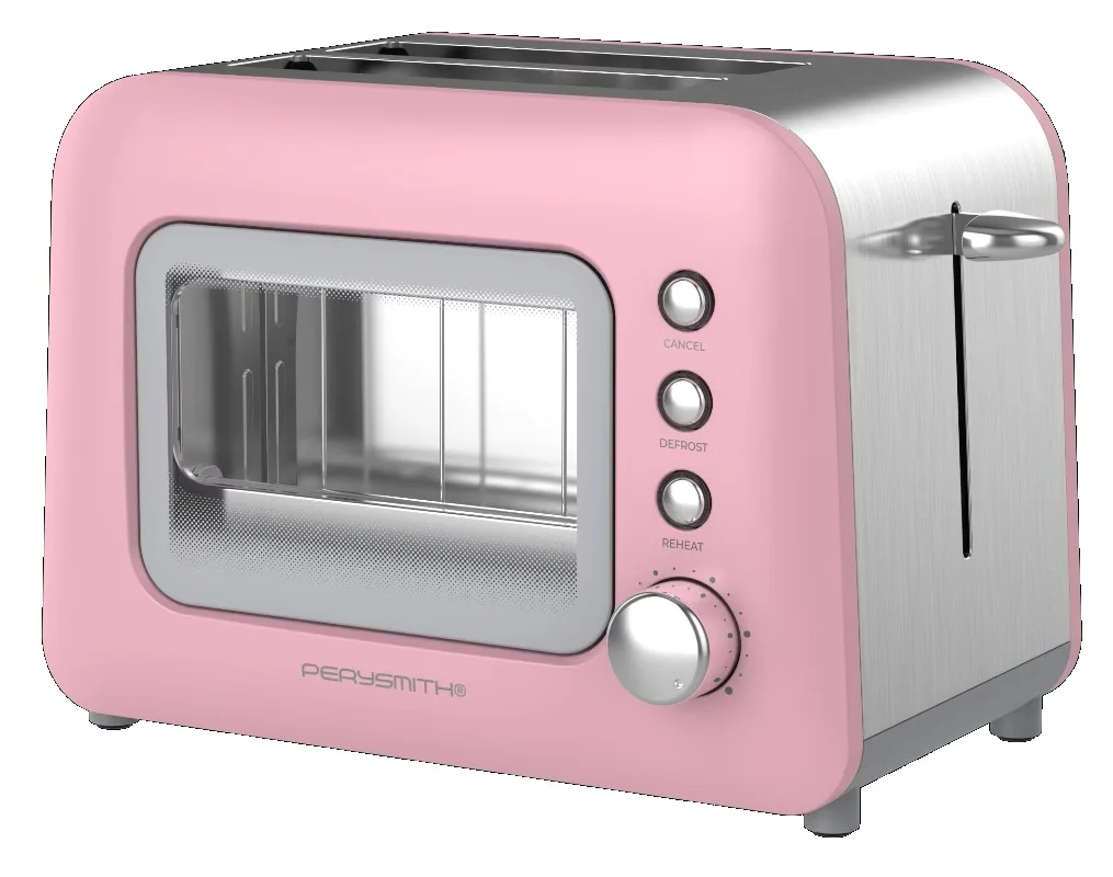

【Best-selling】Smart Household Portable Multifunctional Electric Toaster with Visual Window and Five Speed