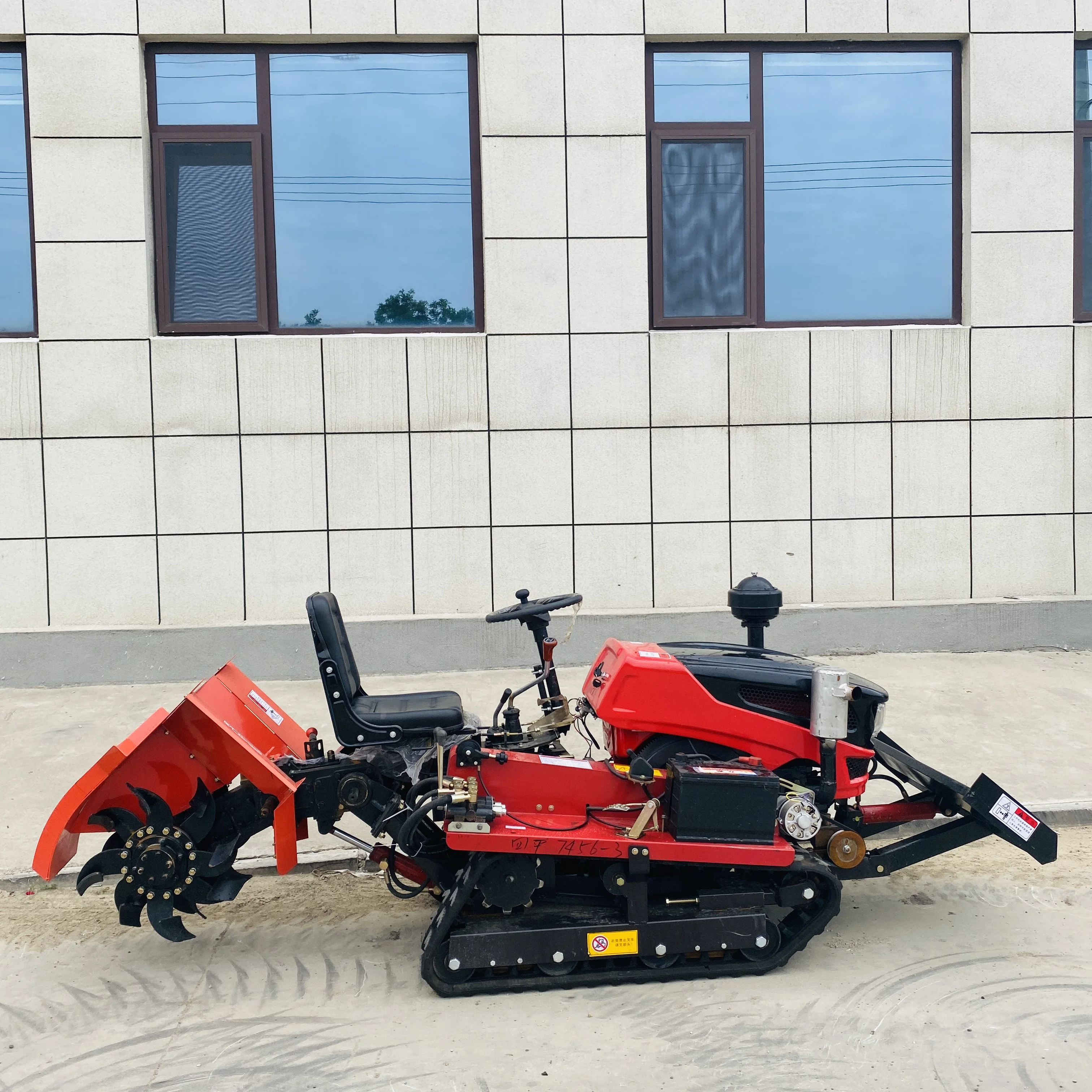 Discounted Mini 35hp Diesel Powered Crawler Plover Agricultural Machinery Crawler Tractor Hot Selling