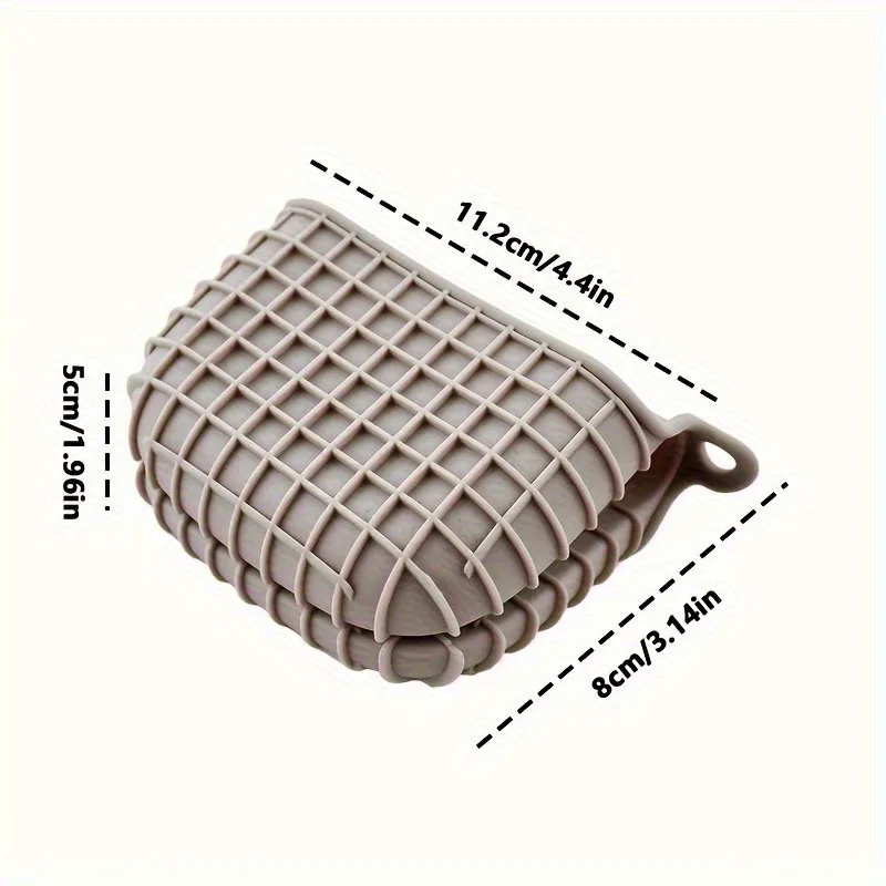 2pcs Silicone Pot Handle Covers, Silicone Hand Clips, Non-Slip,Thickened Anti-Scalding Design, Suitable for Kitchen Use view 4