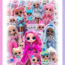 LOL Surprise OMG Big Sister Fashion Show Release Lady's Pigtail Princess Dress Up Hair Doll Toy Set Gifts for Girls