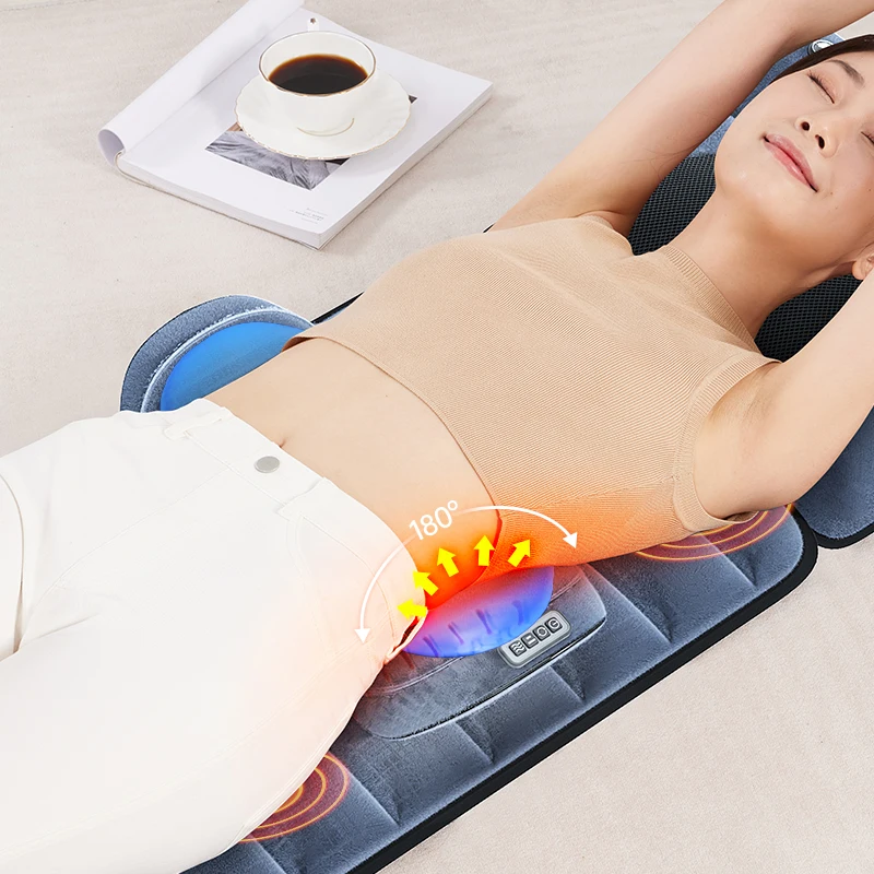 Factory-Priced Electric Full Body Massage Cushion Adjustable Headrest for Home Use Mattress for Neck Foot Application