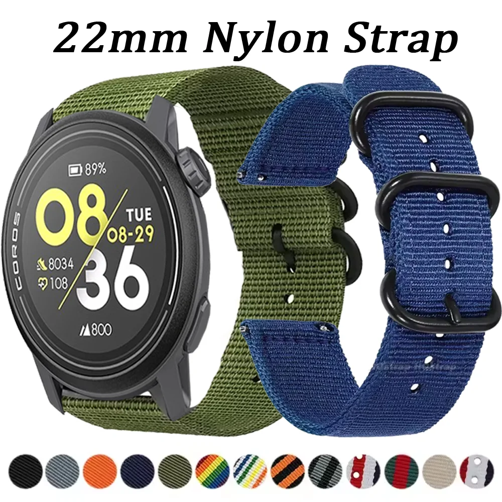 22Mm Nylon Strap Fo…