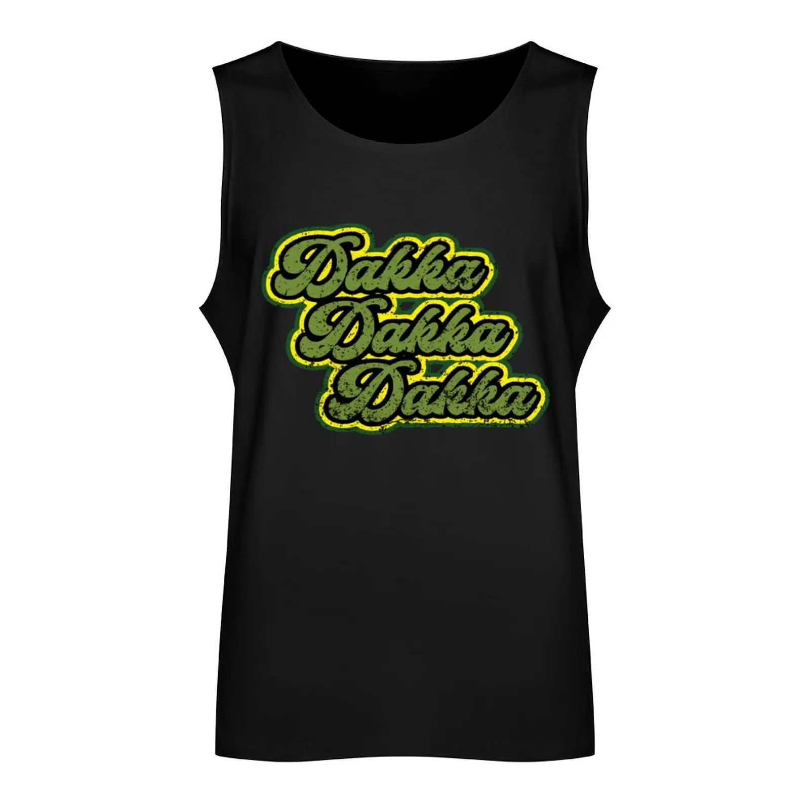 Dakka Dakka Dakka Tank Top men clothes singlets for men