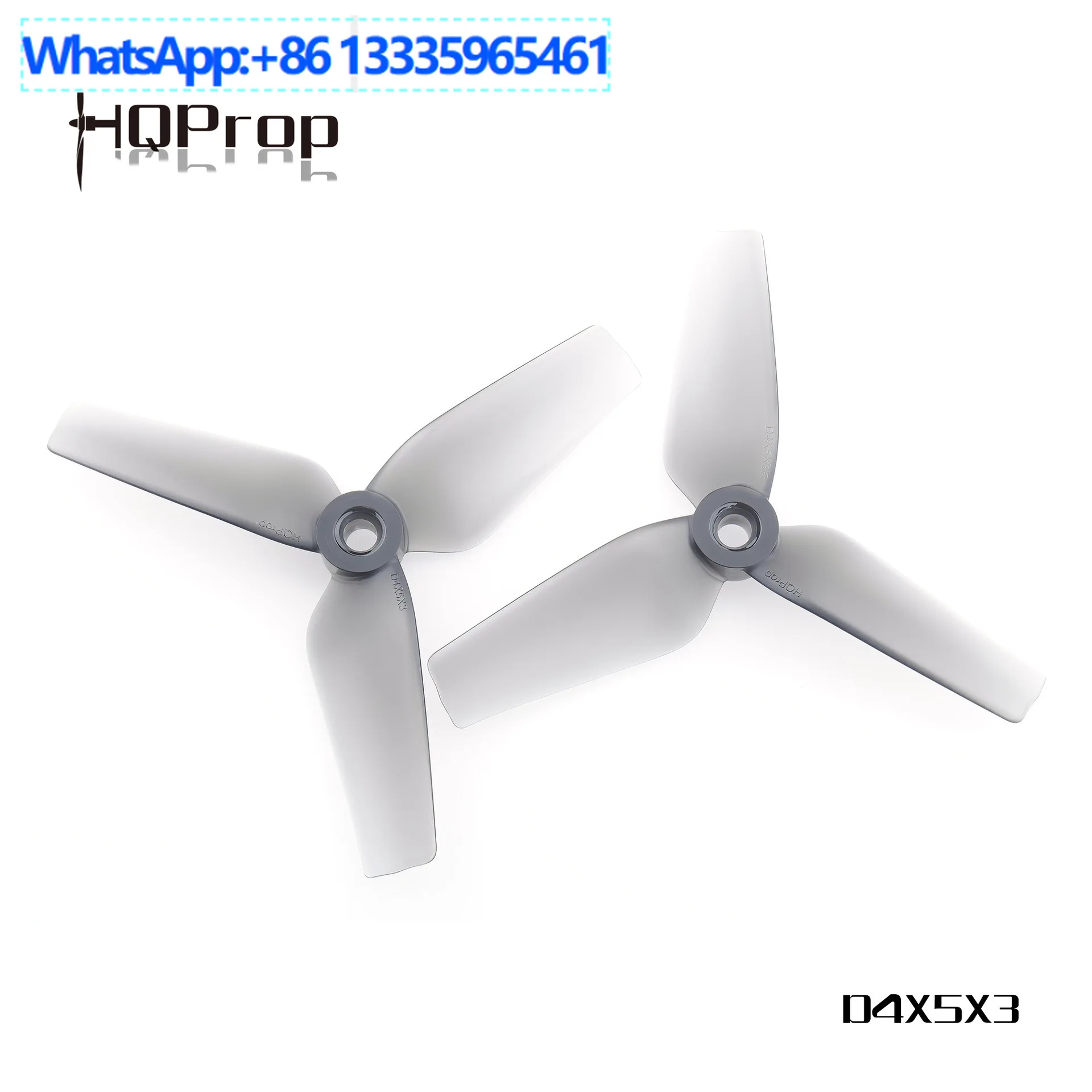 10Pcs HQProp D4X5X3 (2 positive and 2 negative) large pitch propeller, circle machine
