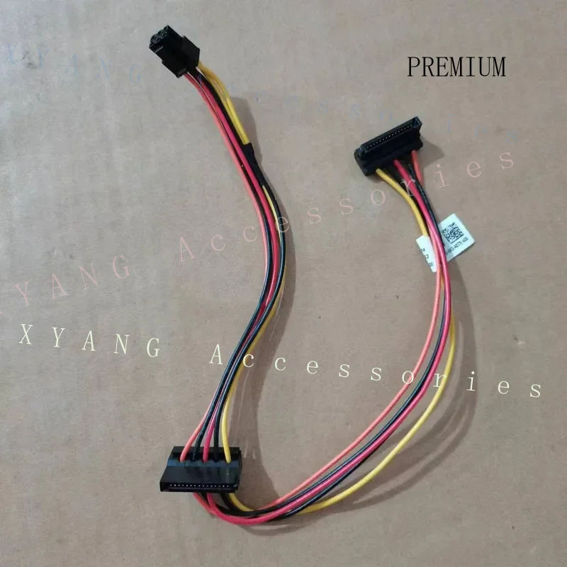 N+ New SATA 1-to-2 Reverse Bend HDD Power Cable For Dell Inspiron Vostro 3670 3671 PN:45GG3