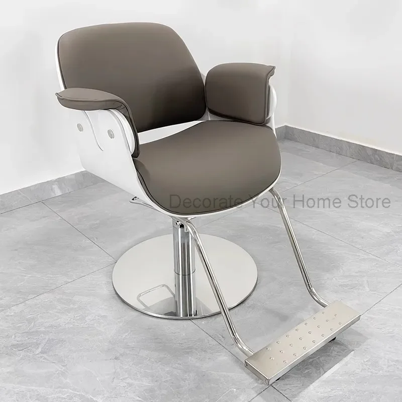 

Salon Facial Barber Chairs Comfortable Aesthetic Makeup Manicure Barber Chairs Ergonomic Sillas De Barberia Modern Furniture