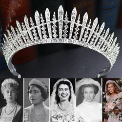 European Queen Mary's Fringe Tiaras  Princess Wedding Hair Crowns Bridal Headwear Accessories Jewelries