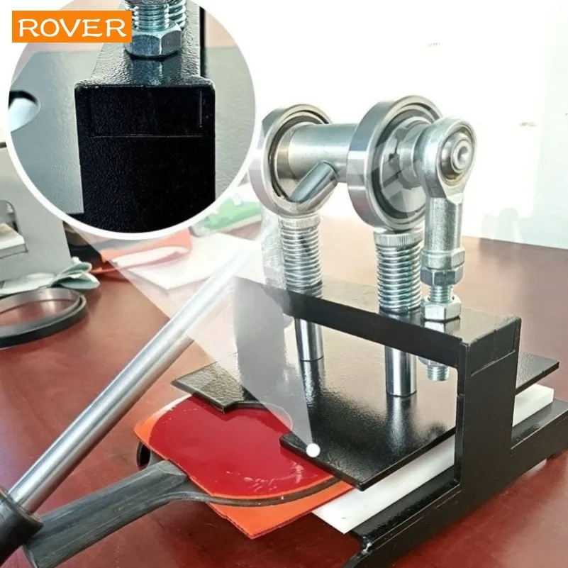 آلة قطع المطاط بينج بونج، مضرب تنس الطاولة، أداة قطع متعددة الوظائف للمطاط الإيجابي والسلبي المثالي #6