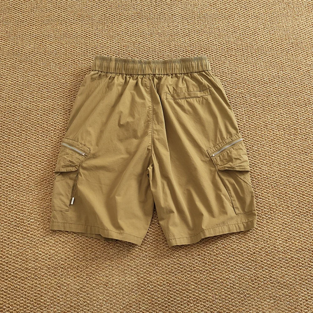 Multi-pocket Cargo Shorts Men Wear American Outdoor Casual Loose Fashion Pants In Summer