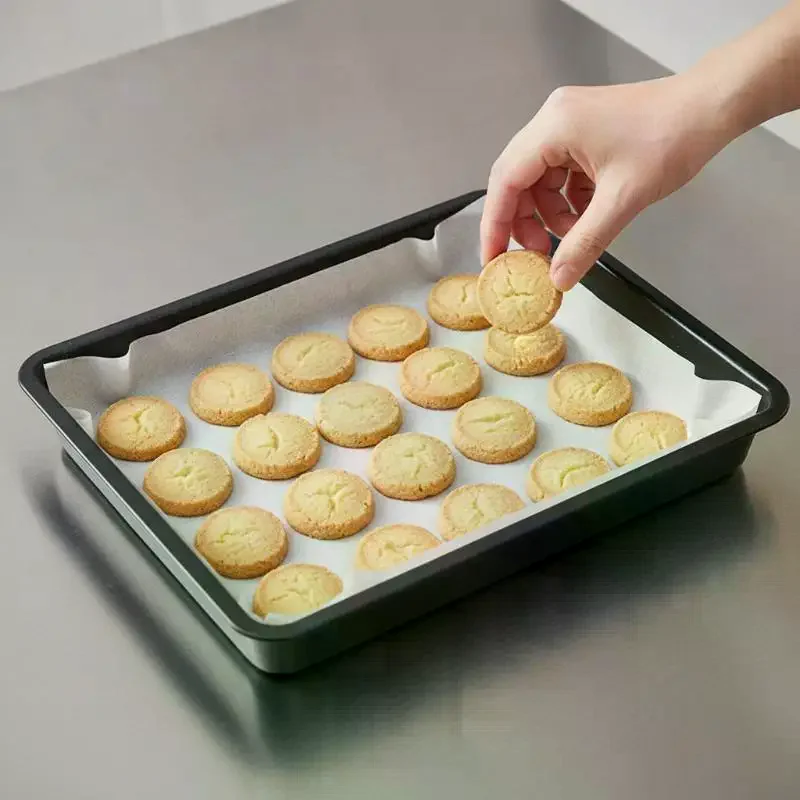 Disposable Aluminum Foil Paper, Thickened Non-Stick Heat-Resistant Baking Paper in 3/5/10/20m Rolls