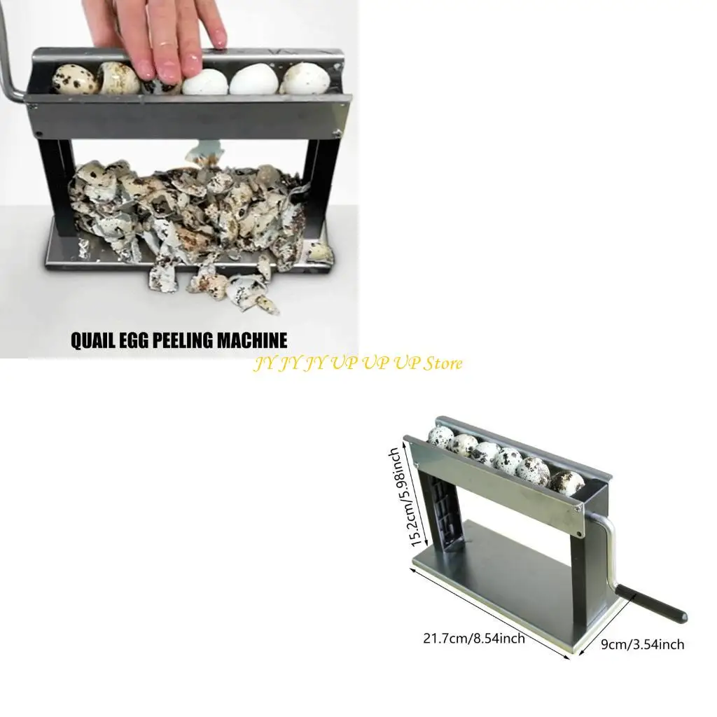 

Multifuntional Quail Eggs Peeler Machine Boiled Eggs Peeler Perfect for Shell Removal Home Kitchens and Processing