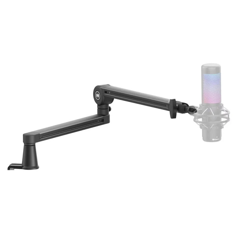 

Professional aluminum arm rotating adjustable studio microphone mounting bracket for live performance streaming podcasts