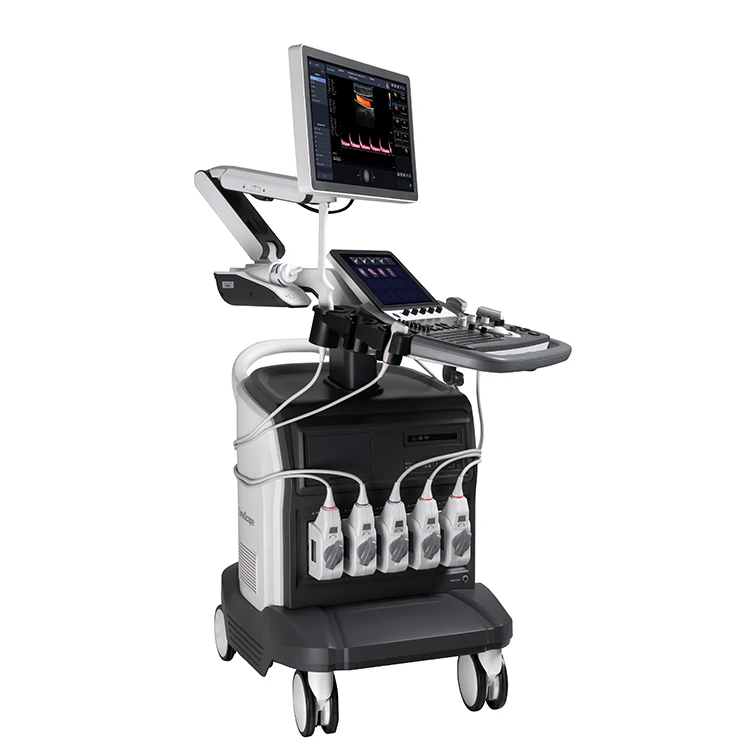 Sonoscape S50 Elite 4D Trolley Medical Ultrasound Equipment Color Doppler Ultrasound Machine