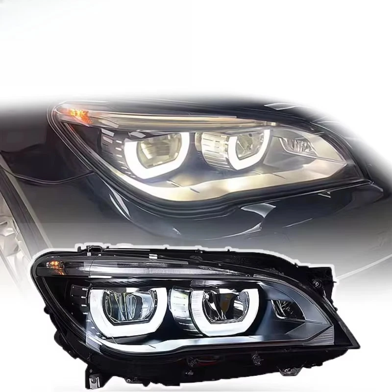 

SJC Auto Car Lights for 7 Series F01 F02 Headlight 09-15 LED Car Lamps Daytime Running Lights DRL Turn Signals Auto Parts