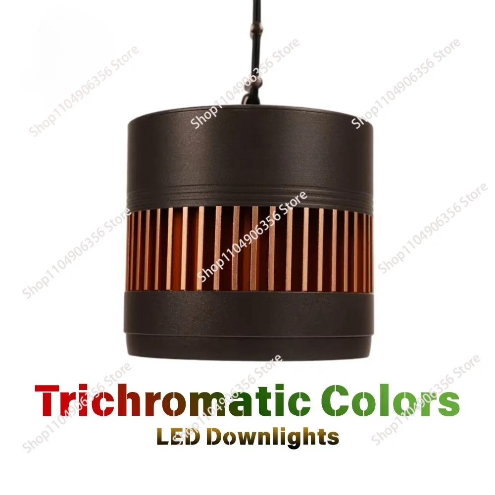 Three-color LED tube lights simulate sunlight and enhance the color of goldfish bubble algae, suitable for fish tanks