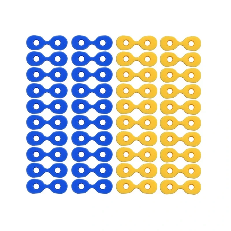 

Dental Elastic Rubber Wedges 2.0/2.5 mm Matrix Matrices Tooth Separator Autoclavable for Composite Dam Ortho Tool 40Pcs/80Pcs