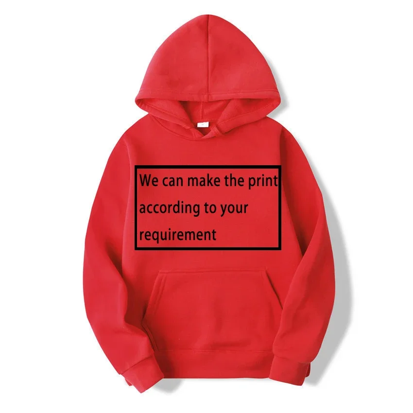 Customized Sweatshirt Hoodie Unisex XS S M L XL 2XL 3XL with Pictures To Print on Clothes