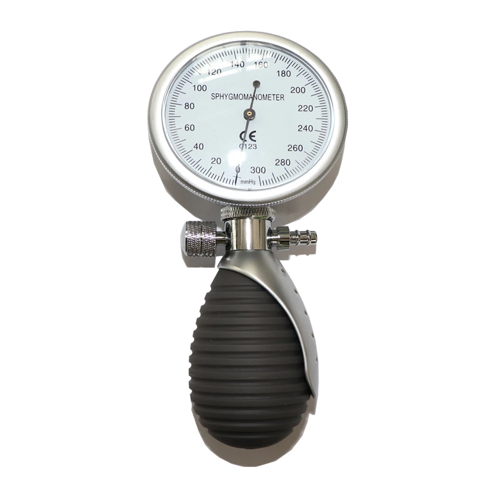 

hand-held Pressure display Gauge with PVC ball,for Aneroid Sphygmomanometer Blood Pressure Monitor Accessories.