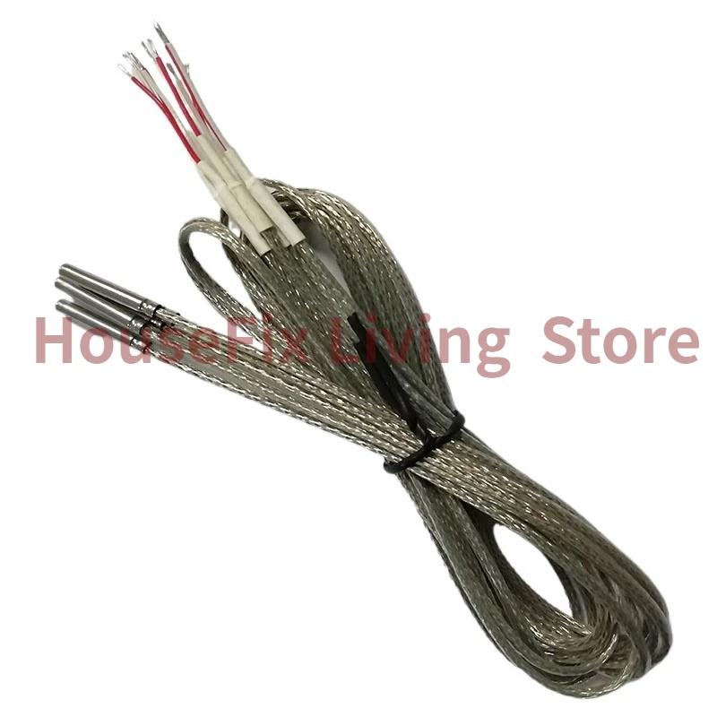 2pcs PT100/PT1000 RTD Temperature Sensor 2-Wire 3×20mm Probe
