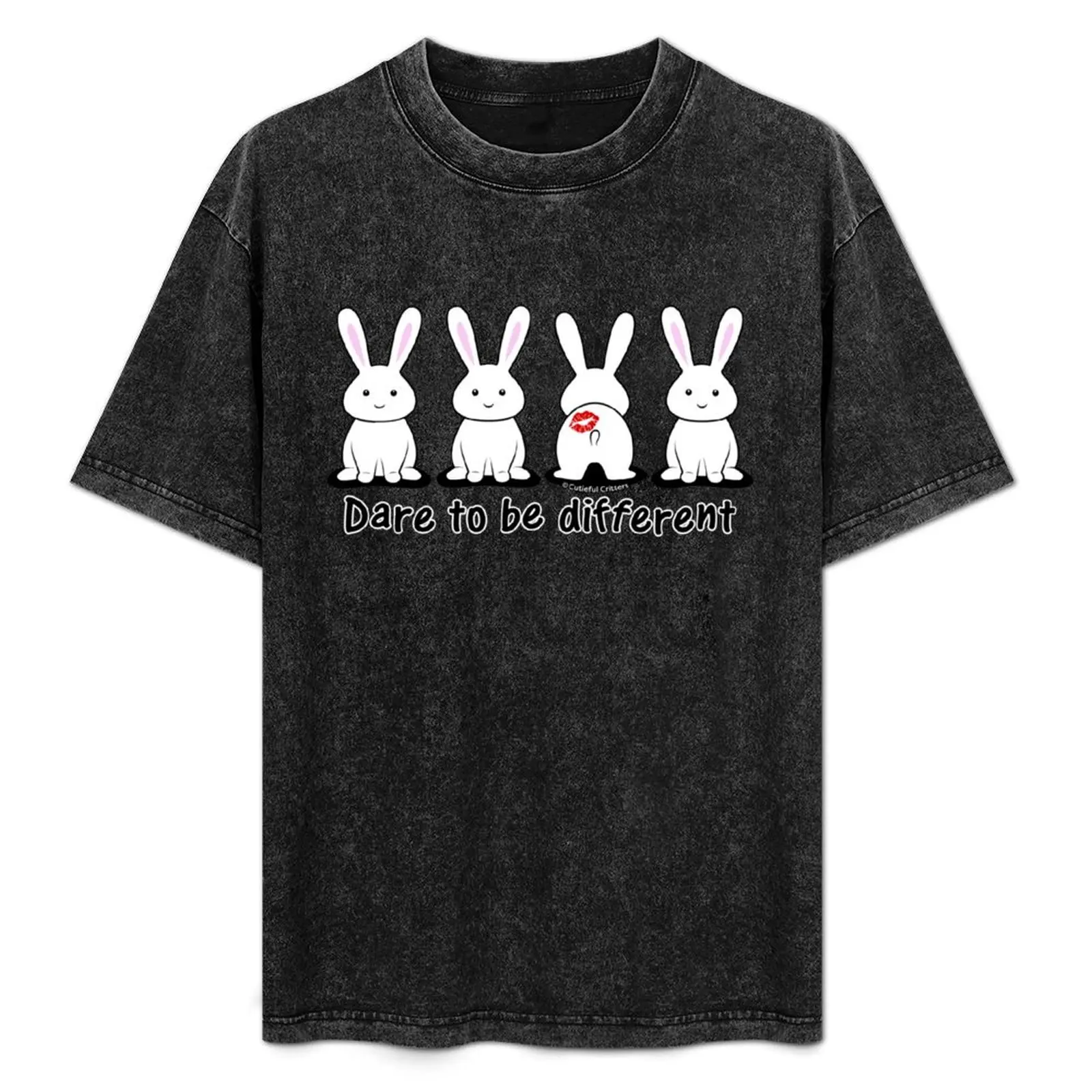 

Dare to be different - Bunny T-Shirt Christmas Theme Tee Top