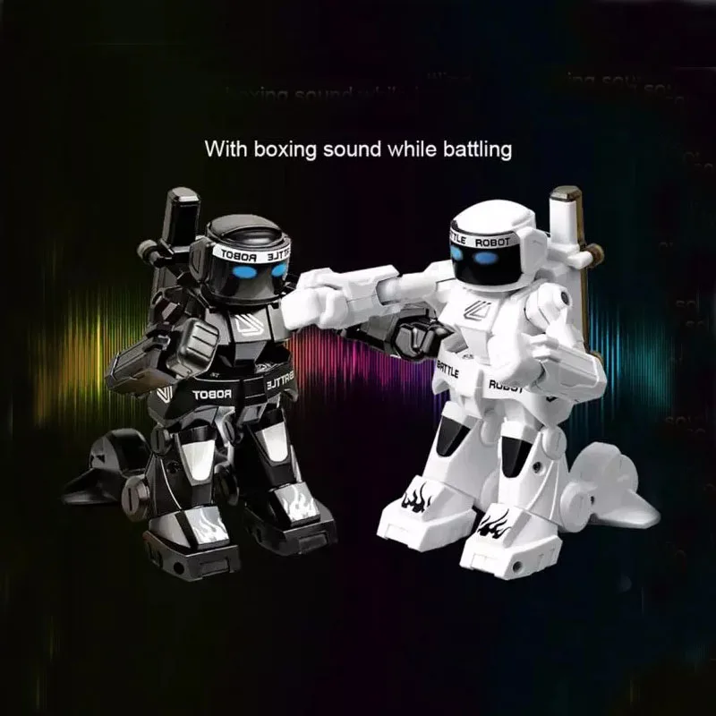 Battle Robot Gravity Sensing Interactive Dual Human Sense Electric Sparring Combat Robot Boys Toys Gift for Kids