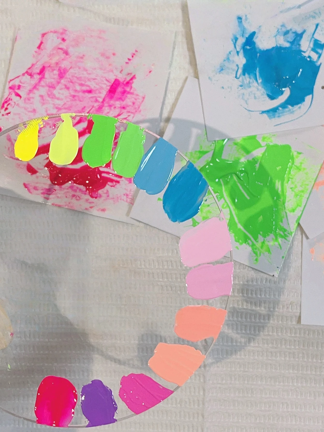 1 pedaço de pó de unhas gradiente dopamina material de unhas em pó DIY habilidades de arte de unhas, adequado para presentes para meninas